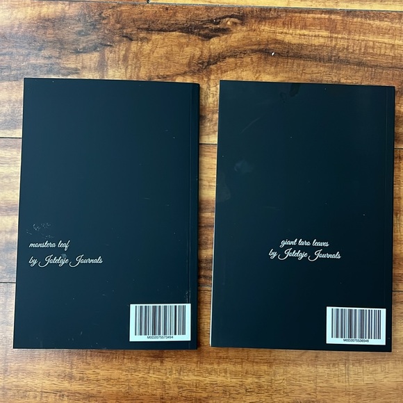 Two 100 page blank lined journals/notebooks for sale by Jotelaje Journals! - Picture 2 of 3